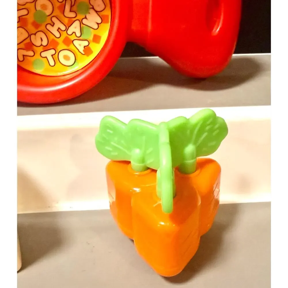 Fisher Price Laugh & Learn Kitchen Fridge REPLACEMENT SHAPE FOOD Carrot Milk